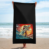 Seaside Serenity Bath Towel Embrace Coastal Tranquility - Beyond T-shirts